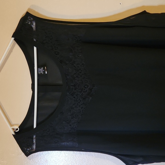 TORRID Black Lace Tank - size 3 - Picture 2 of 6